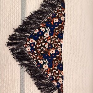 10 Crosby Derek Lam Floral Fringe Scarf